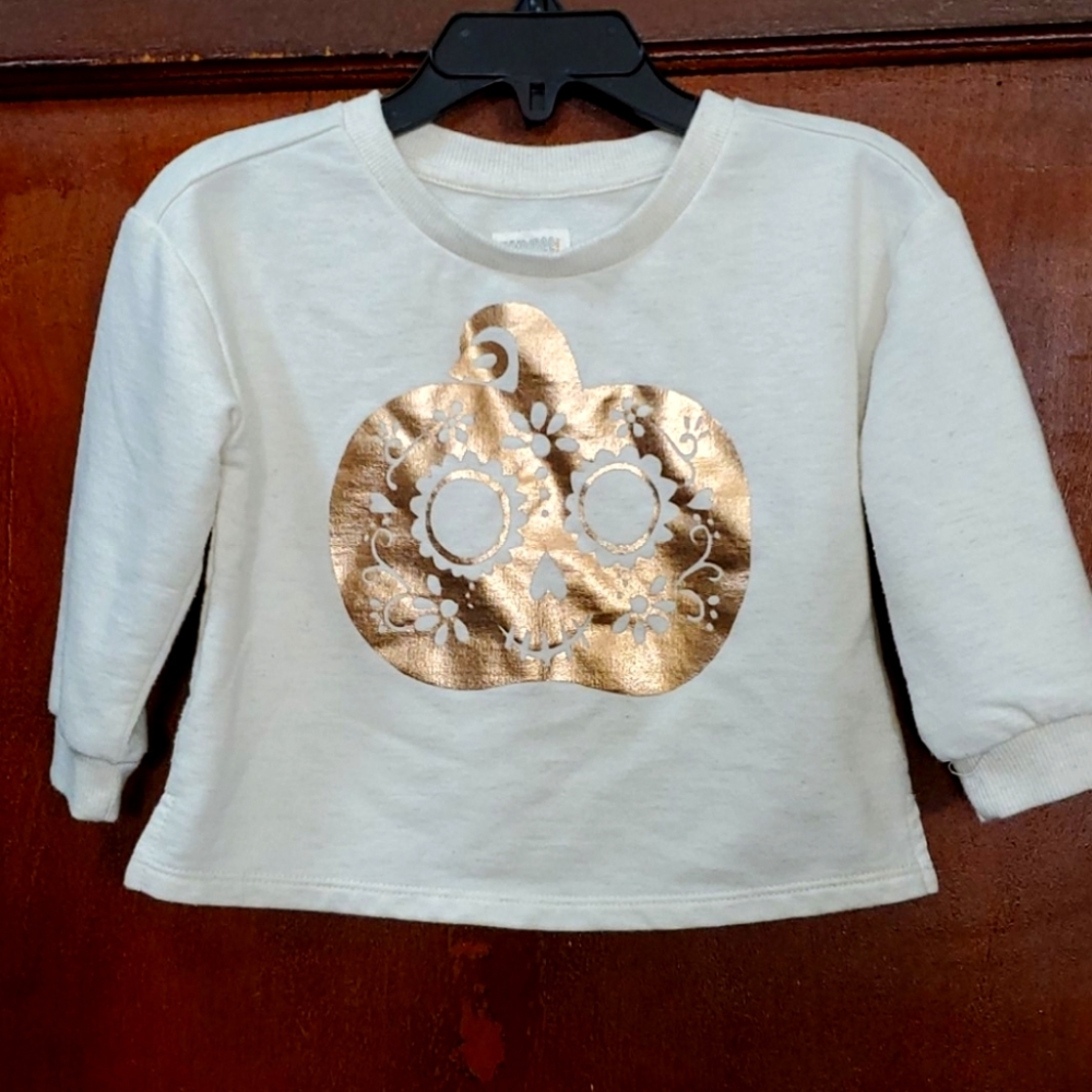 Gymboree Halloween pumpkin shirt
